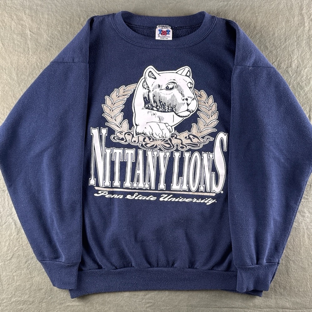 Vintage 90s Penn State Nittany Lions Spellout Crewneck USA XL NCAA